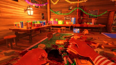Viscera Cleanup Detail: Santas Rampage - Screenshots aus der Weihnachtsversion von Viscera Cleanup Detail