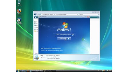 Windows Vista zu 7 Upgrade-Installation Schritt für Schritt
