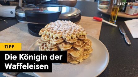 Echte belgische Waffeln selber machen: Dieses Waffeleisen macht sie einfach perfekt!