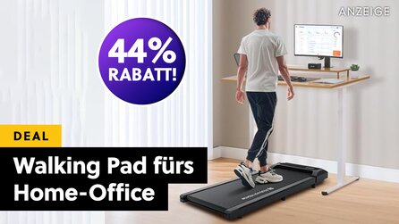 Der Real-Life Walking Simulator: Schritte farmen mit diesem stark reduzierten Walking Pad