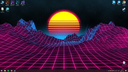 Auf Steam ist ein Wallpaper-Baukasten derzeit beliebter als Stellaris + Witcher