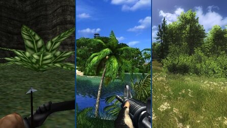 3D-Grafik im Wandel der Zeit - Vegetation in Spielen