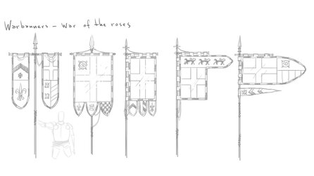 War of the Roses - Artworks und Konzeptzeichnungen