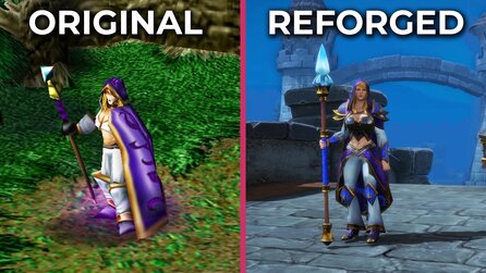 Warcraft 3 Reforged Grafikvergleich - Neuauflage gegen das Original
