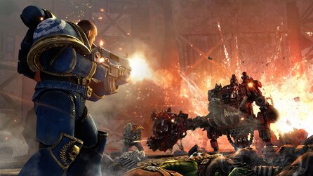 Warhammer 40k: Space Marine - Waffen-Details im Video-Interview