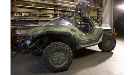 Halo - Probefahrt mit einem echten Warthog-Jeep