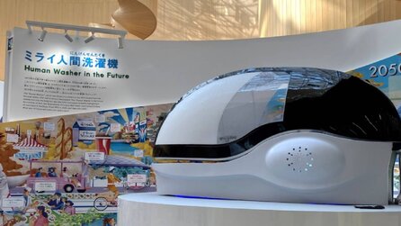 In Japan wird schon bald eine »Waschmaschine für Menschen« verkauft – ist über 2 Meter lang und kostet mehr als 300.000 Euro