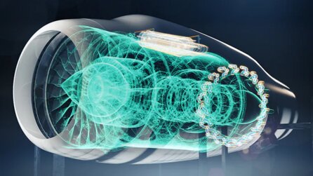 1.000.000 Liter Wasserstoff gegen 250.000 Liter Benzin: Neuartiger Flugzeugmotor erfolgreich getestet