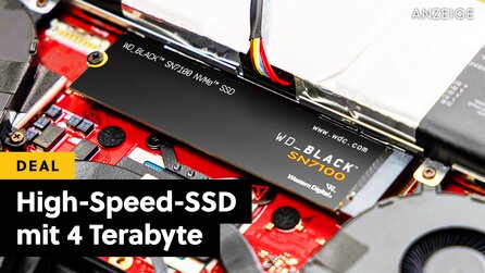 4TB High-Speed-SSD im Preissturz bei Amazon – Dieses Angebot beweist: schneller Speicher muss nicht teuer sein!