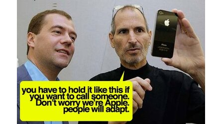 Antennagate Web-Humor - Lustige Bilder zum iPhone-Problem