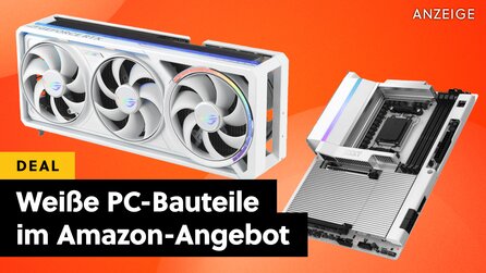 Komplett weißer Gaming-PC mit RTX 5080? Hier kommt ihr derzeit besonders günstig an die Komponenten