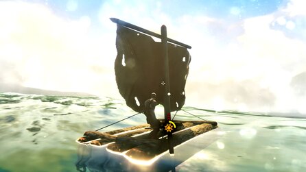 Valheim-Spieler segelt zum Rand der Welt - und bereut es sofort [Best of GameStar]