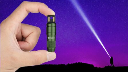 Mini-Taschenlampe: Winzig wie ein USB-Stick – und trotzdem richtig hell?