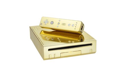 Wii in Gold - Für schlappe 340.000 Euro