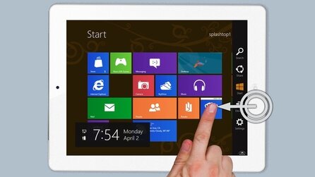 Windows 8 auf dem iPad - Win8 Metro Testbed im App Store von Apple