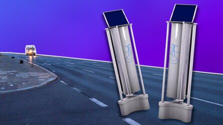 Stromerzeugung durch Autoverkehr: Forscher stellen neue Art der Windkraftanlage vor
