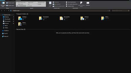 Windows 10 - Dark Theme für den Explorer, Notepad mit neuen Funktionen