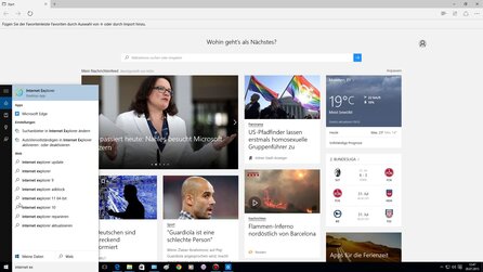 Windows 10 - Bing rät bei Suche nach Chrome oder Firefox zu Edge