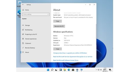 Windows 11 Leak - Screenshots