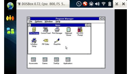 Kurioses - Windows 3.1 auf einem Nokia N810