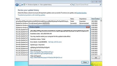 Windows 7 - Patch mit Buchstabensalat als Titel sorgt für Aufregung