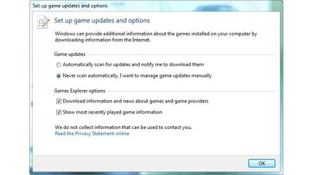 Windows 7 - sucht automatisch nach Spielepatches