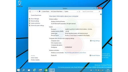 Windows 9 Build 9834 - Screenshots aus der Technical Preview