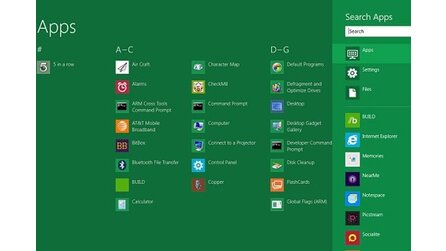 Windows 8 Developer Preview - Screenshots