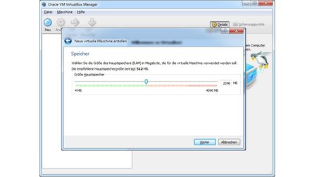 Windows 8 - Installation in einer virtuellen Maschine