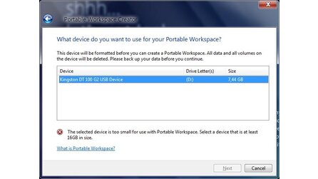 Windows 8 - Lässt sich samt eigenem Desktop von USB-Sticks starten