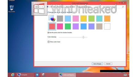 Windows 8 - Pre-RTM Desktop-Benutzeroberfläche