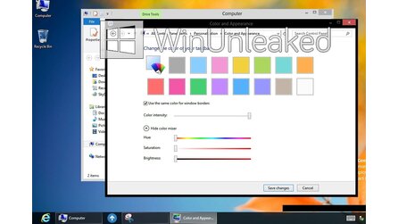 Windows 8 - Pre-RTM Desktop-Benutzeroberfläche