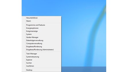 Windows 8 - Einfacher herunterfahren