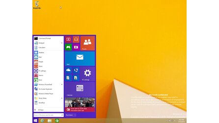 Windows 9 - Geleakte Version mit neuem Startmenü (Update: neue Bilder)