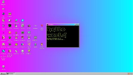 Windows 93 - Webbasierte und kunterbunte Windows-Parodie