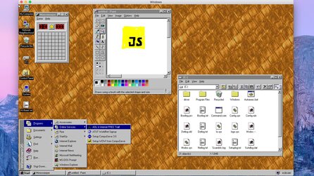 Windows 95 als gratis App - Neue Electron-Version inklusive Doom, A10 Tank Killer und weiteren Games