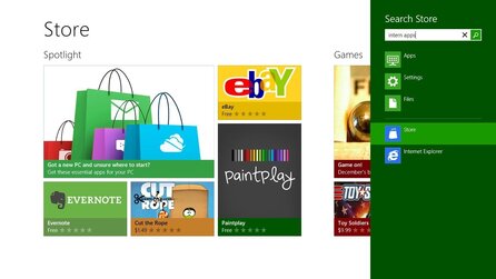 Windows Store - Screenshots