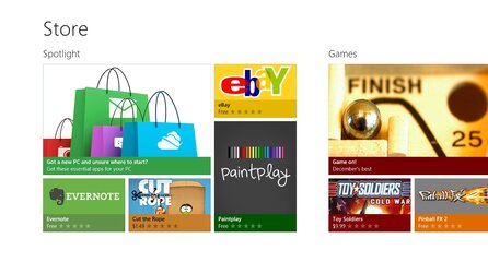 Windows 8 - Windows Store ab sofort mit PEGI 18-Spiele