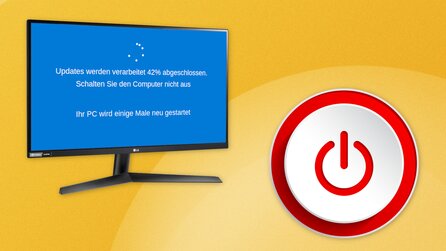 Windows will nicht, dass ihr den PC während eines Updates neu startet, aber wir tun es trotzdem