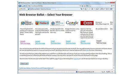 Microsoft - Weitere scharfe Kritik an Browser-Auswahl