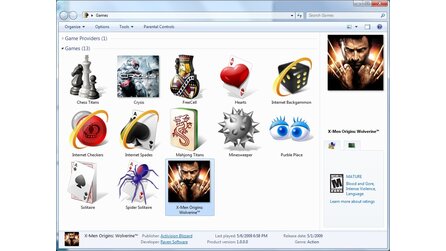 Windows 7: Spiele-Check - DirectX 11, Spiele-Explorer + Jugendschutz