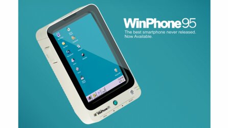 WinPhone95 - So hätte ein Windows 95 Smartphone in den 90ern ausgesehen