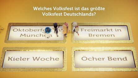 Wissen ist Macht - Screenshots aus dem Party-Quiz