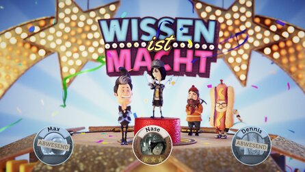 Wissen ist Macht - Screenshots aus dem Party-Quiz
