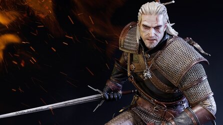 Witcher 3 - Hochdetaillierte und richtig teure Geralt-Statue angekündigt