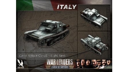 War Leaders - Fahrzeuge der Italiener