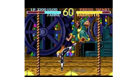 World Heroes SNES