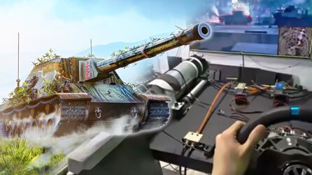 Kanone, Zielrohr, Steuerrad: Ultrarealistischer Panzer-Simulator sorgt für Staunen