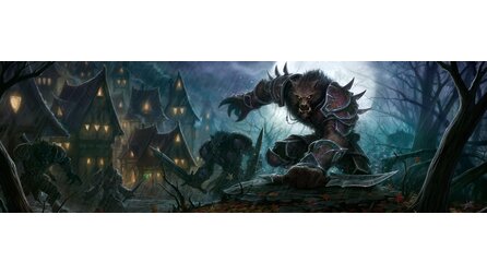 World of Warcraft: Cataclysm - Tolle Dual-Screen-Wallpaper mit Worgen und Goblins
