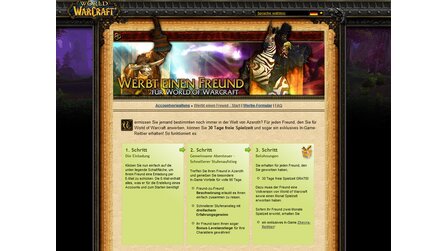 World of Warcraft - Neue Belohnungen für Freunde-Anwerbung
